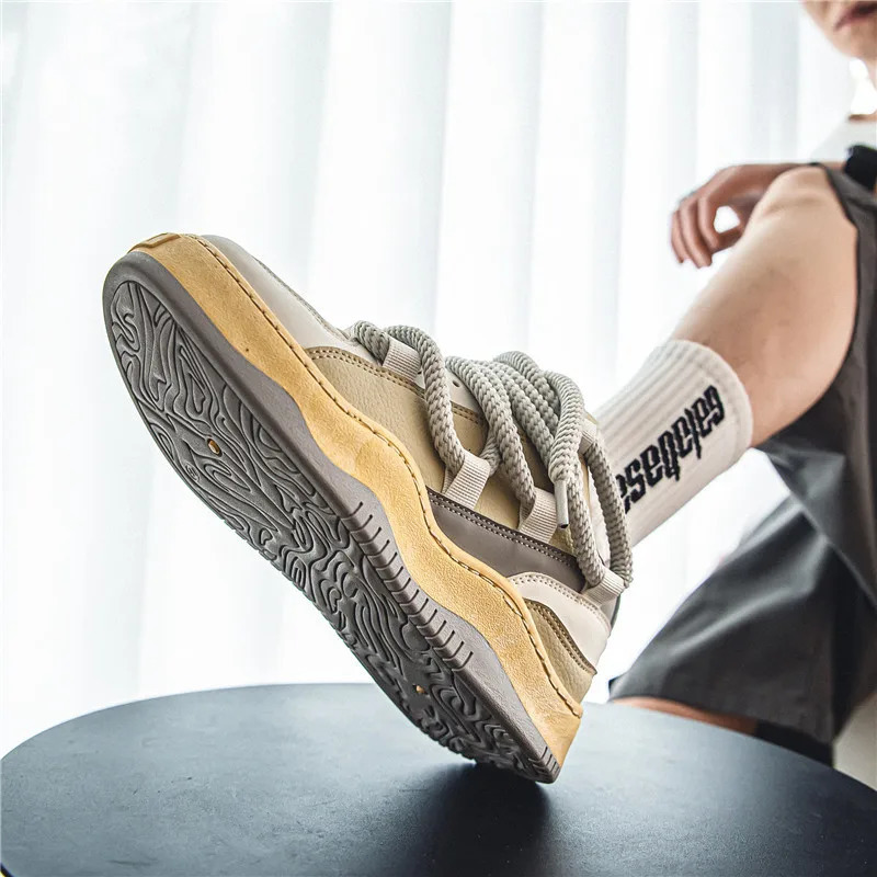 Sneakers for Men Tennis Retro Y2K Bread Hip-Hop Punk Skateboard Shoes Male Sneakers Couple Outdoor Sport Casual Shoes 240618