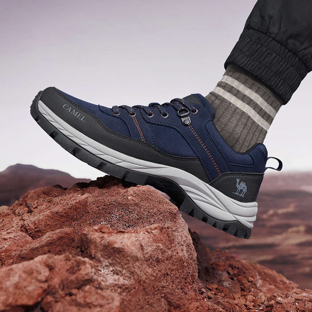 Waterproof Outdoor Hiking Male Sneakers Non Slip Tactical Trekking Low Top Shoes For Men Summer Ddmysaturn