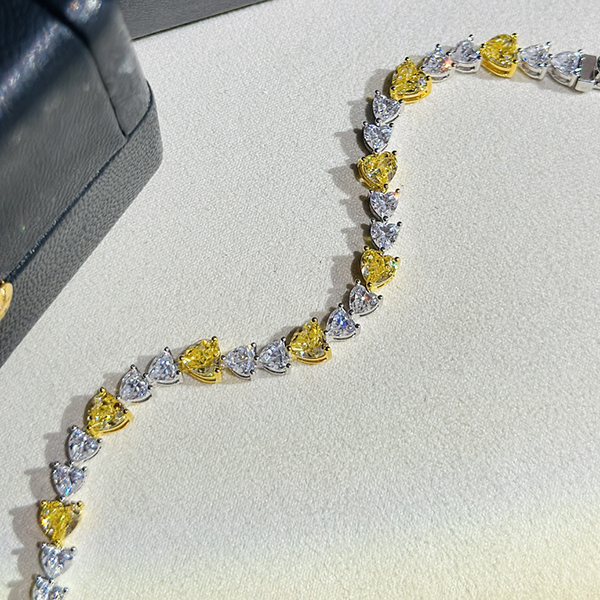 tennis bracelet with Czech crystal Gold Plated designer for woman T0P quality diamond classic style exquisite gift 003