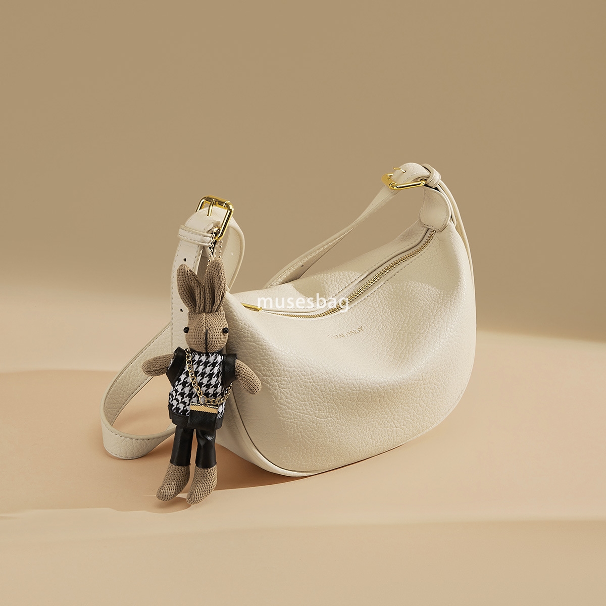 Women's New Daily Matching Commuter Shoulder Bag Fashion Versatile Underarm Bag Crossbody Bag Large Capacity Dumpling Bag Women's Bag