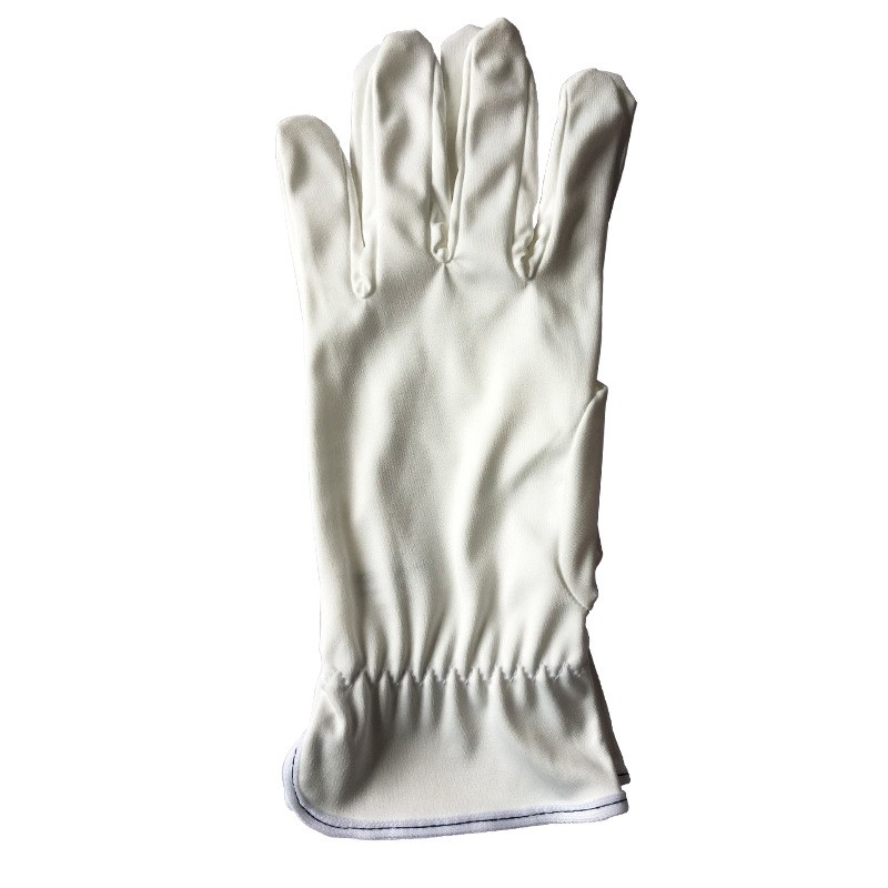 Single rib microfiber gloves, customizable