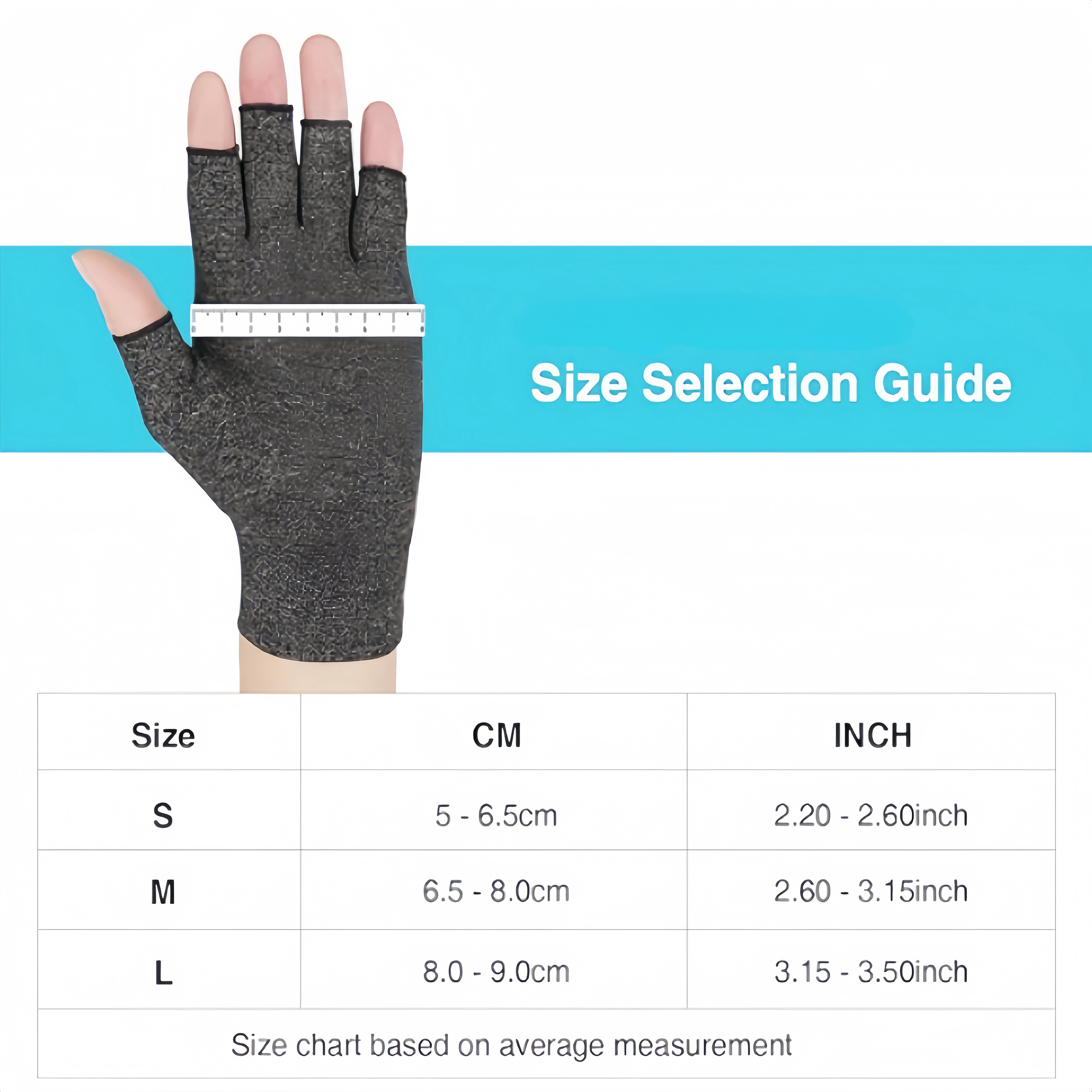 Ma Hui Dian Jiao Half Finger Physical Therapy Massage Health Gloves Anti edema Half Finger Gloves