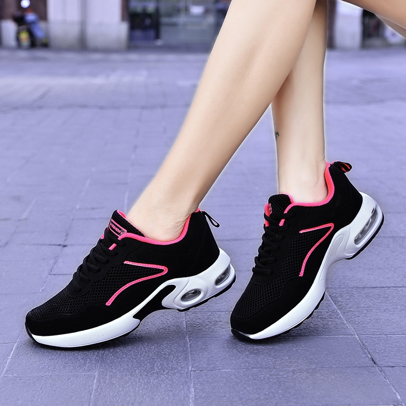 Sneakers Women Spring Casual Women's Shoes Fashion Black Mesh Comfortable Sports Shoes Low Top Fashion Tide Shoes