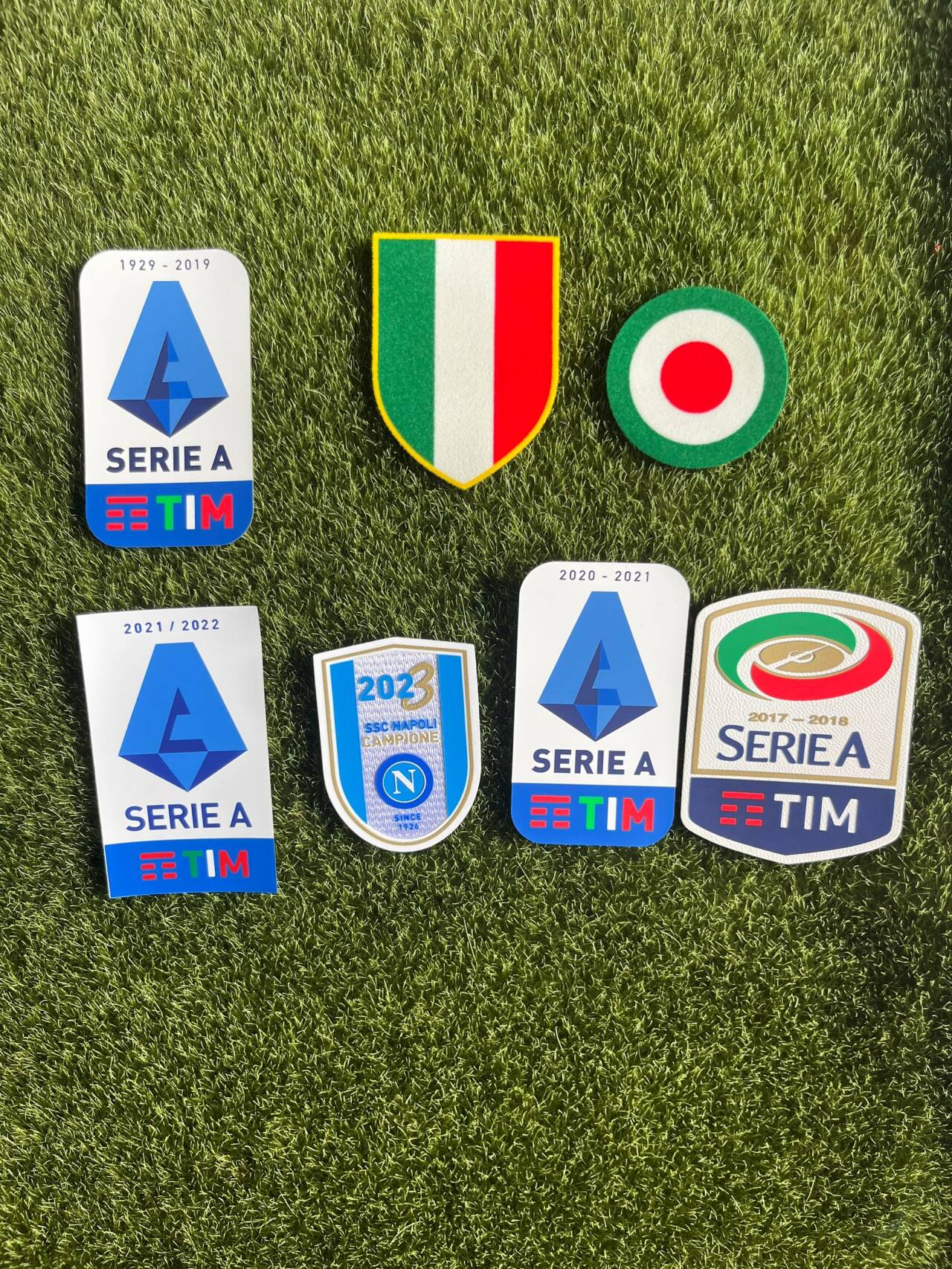 Silicon Serie A Patch ITALIAN SCUDETTO PATCHES Champions Badge