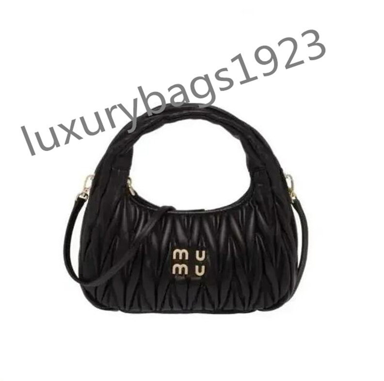 mimu Designer Bag Shoulder Bagss Elegant Madras Handbag Niche Ringer Designer Women's Crossbody Bag Fashion Handbag Classic Bag 23121