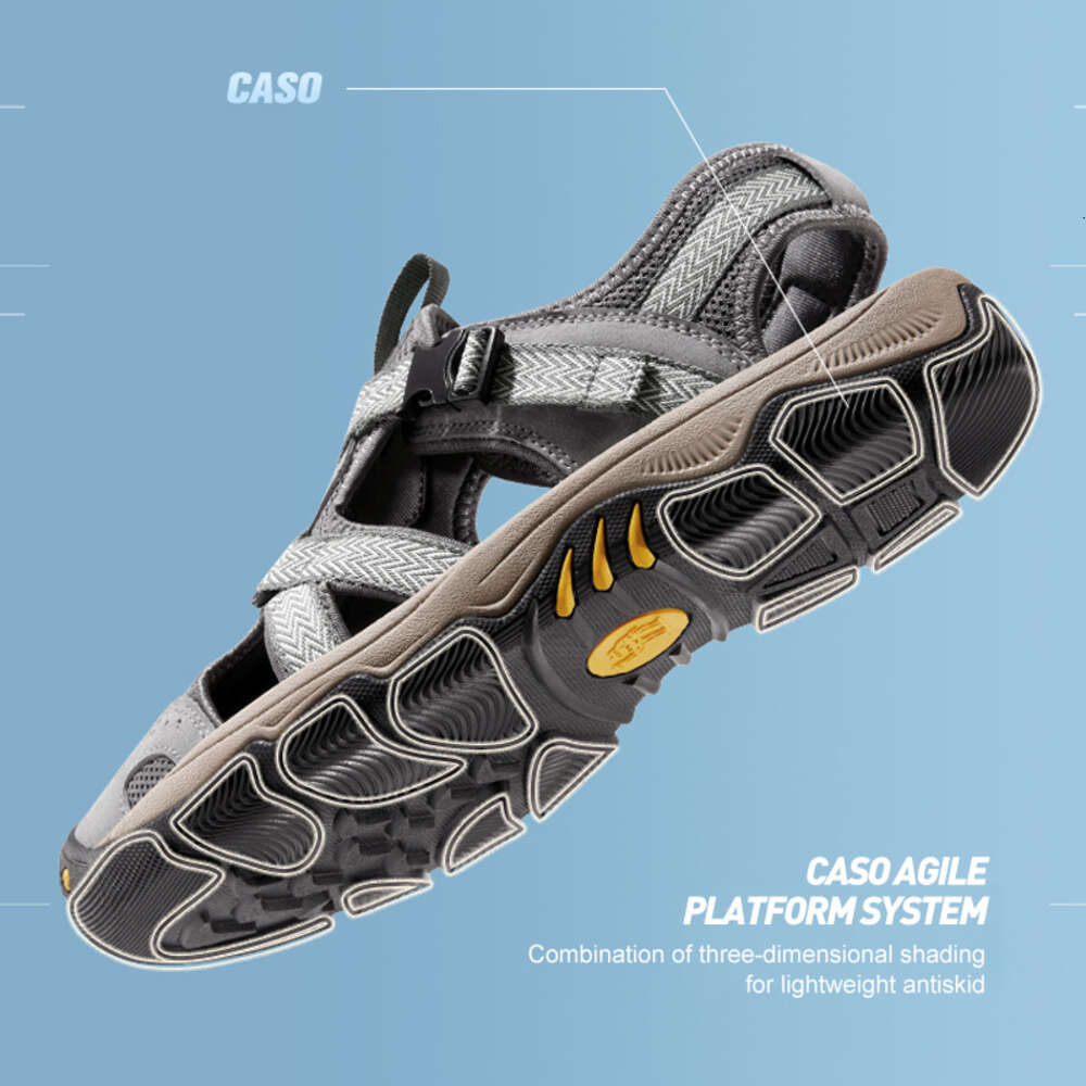 S Outdoor Men Sandals Summer New Sports Beach Shoes For Wear Resistant Non Slip Man Sandal Slippers Ddmysaturn