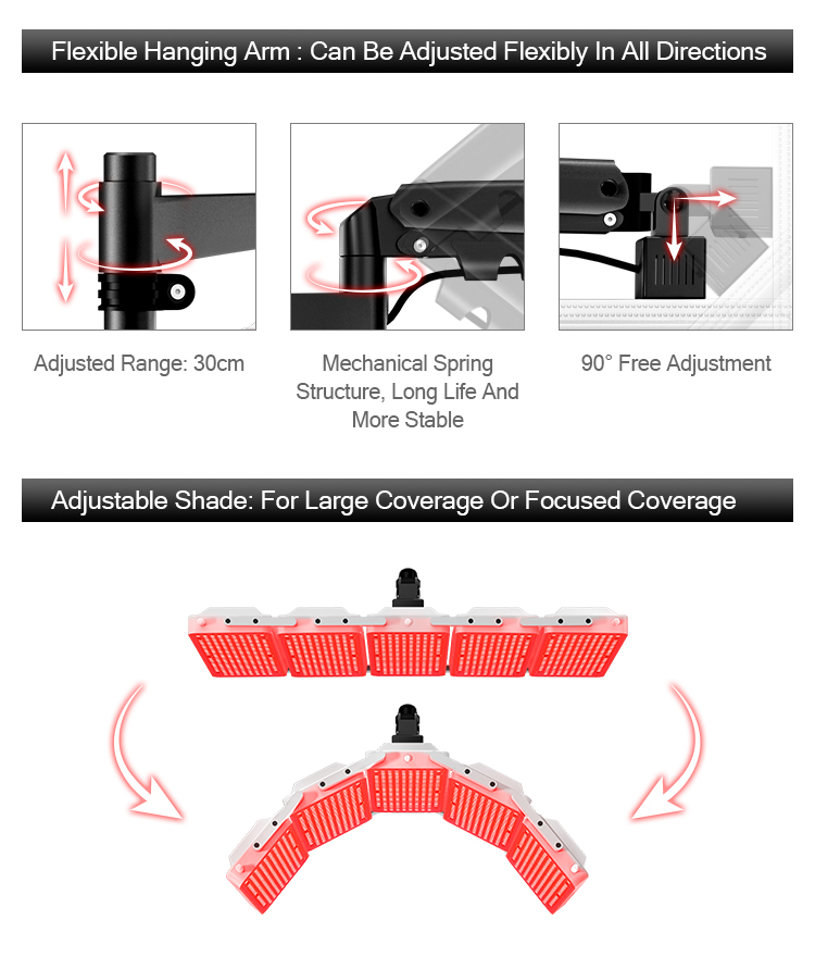 7 Colors Led Face Light Therapy Pdt Machine Beauty Facial Mask Pdt Led Light Anti-Aging Red Light Therapy Full Body