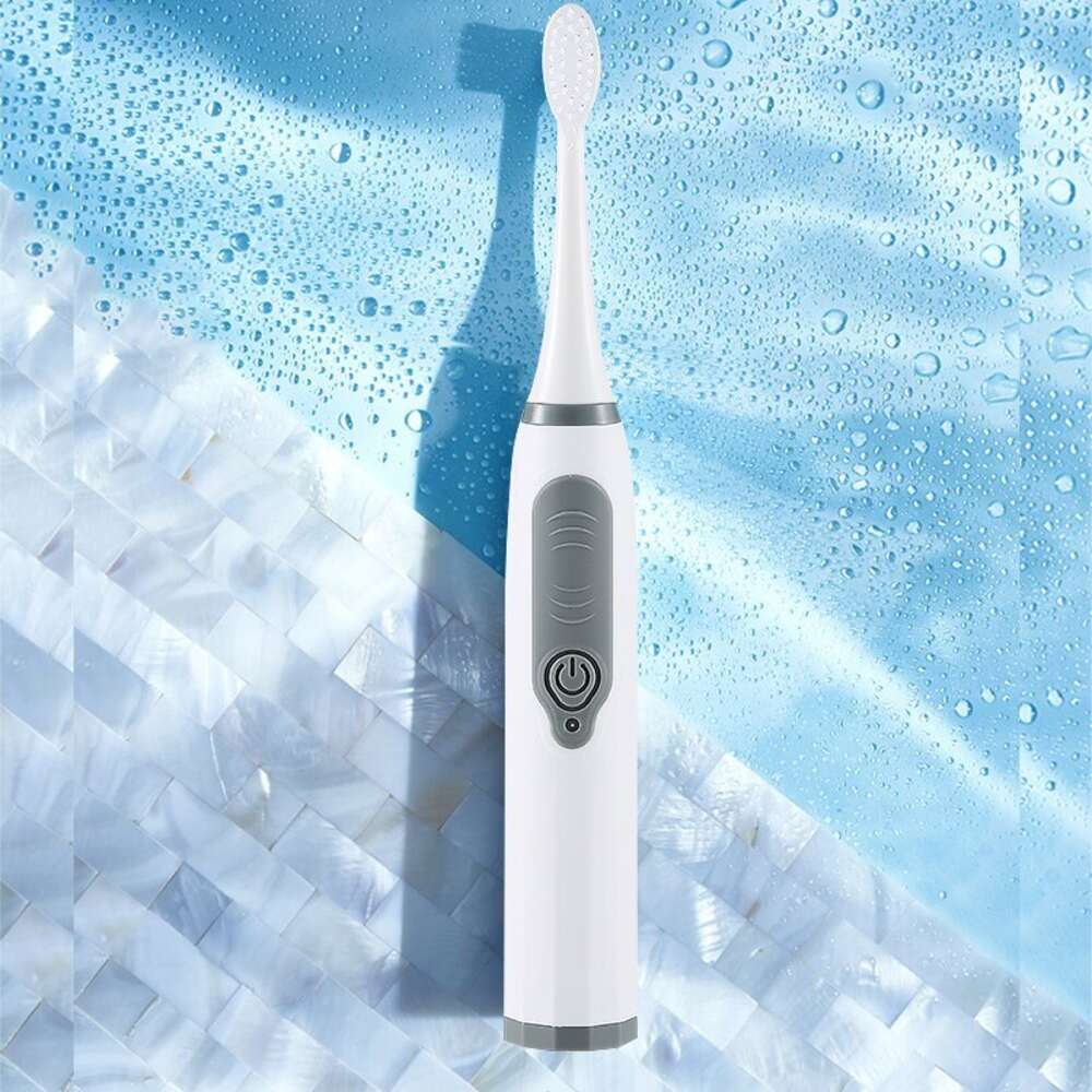 Jianpai Sonic Electric Toothbrush for Men and Women Adult Household Non Rechargeable Soft Hair IPX6 Waterproof F618-13
