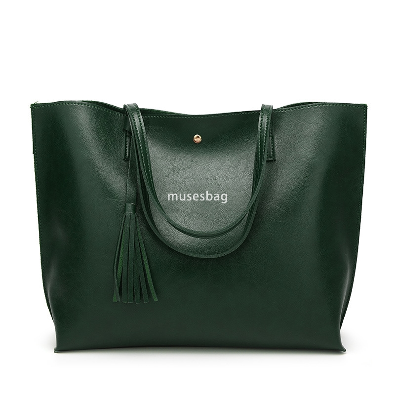 Fashionable Women's High Quality Classic Multi functional One Shoulder Large Bag Retro Style Simple Mommy Bag Flowing Su Big Tote Bag Trendy Hand