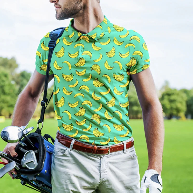 Summer Casual Man Short Sleeved Polo Shirts with Button Dry Fit Top Quality Mens Clothing Golf Lapel T-Shirt Fashion Streetwear 240617