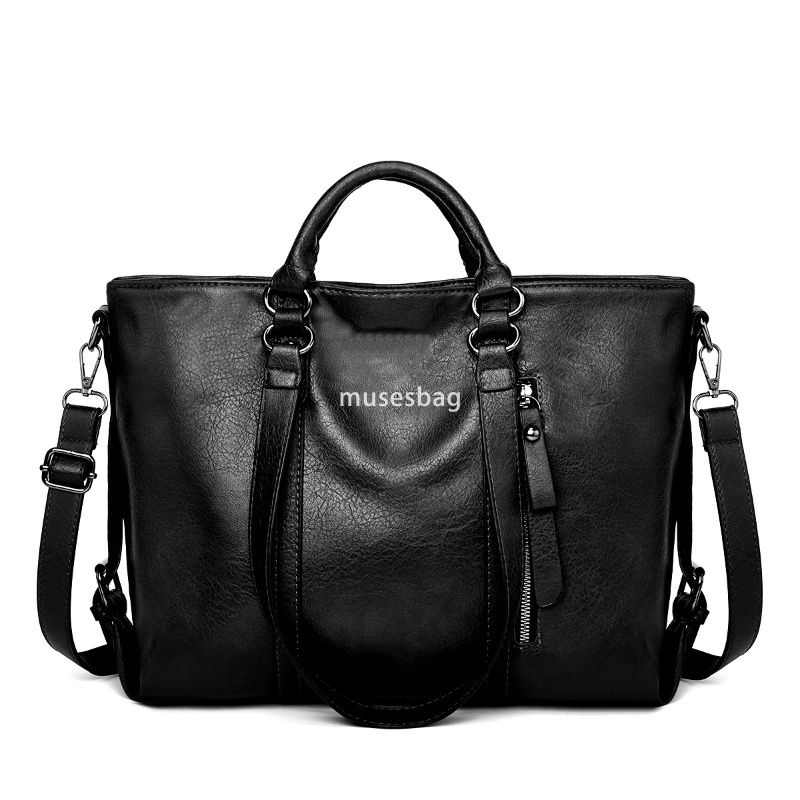 European and American women's high-end and fashionable large capacity bag classic retro handbag Amazon multifunctional single shoulder tote bag