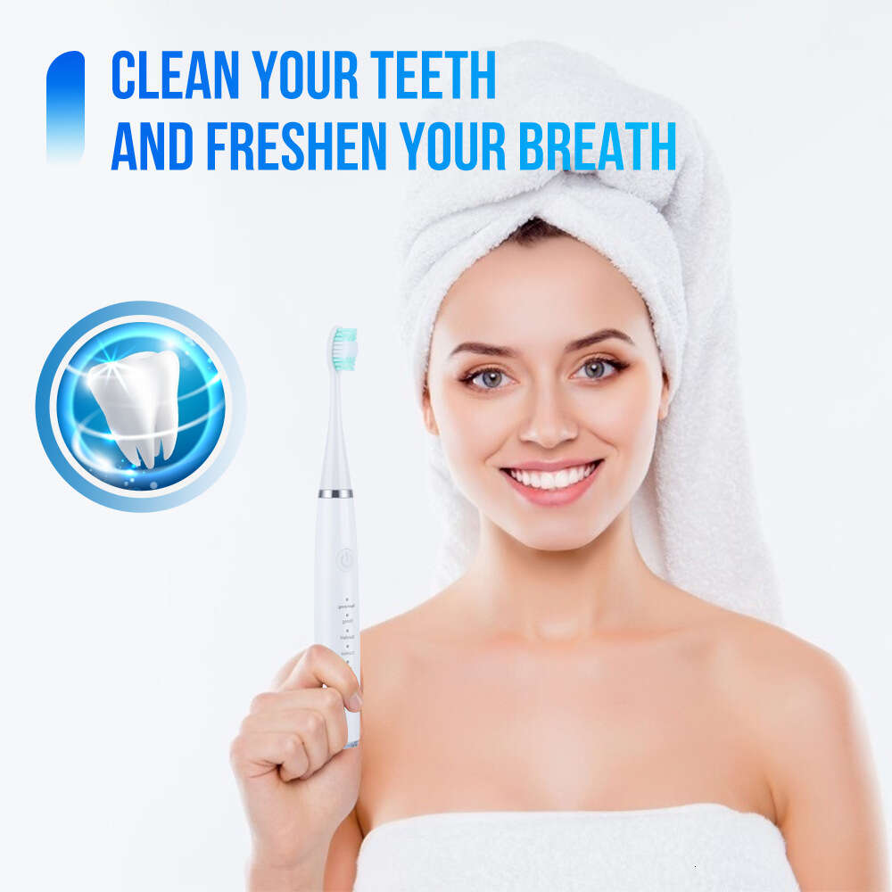 Electric Toothbrush Set Six Functions for Total Oral Care Efficient Tartar Removal with Scaling Teeth Feature F618-27
