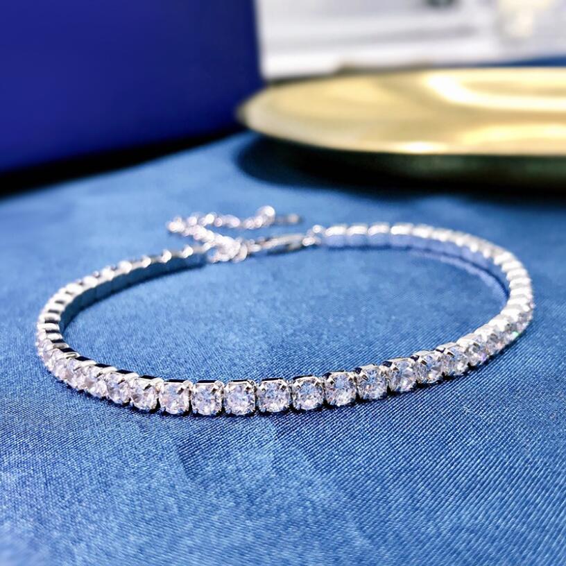 2024 Sparkg Peach Heart Wedding Bracelet: Real Moissanite & Gold, Women's Jewelry