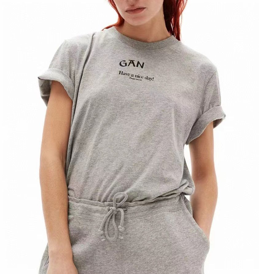 Womens T-Shirt Designer Letter Relaxed Mti Flower Printed Round Neck Top Shorts Yoga Suit O-Neck Sleeve Lady Tees Luxurys Casual Cloth Otq64