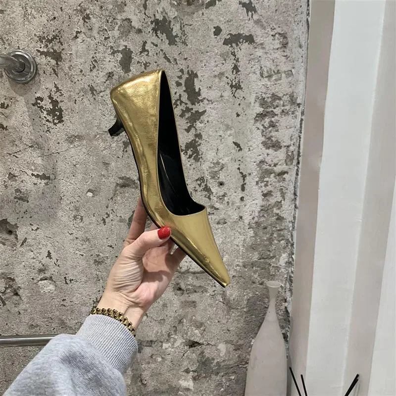 Spring Pointed Toe Women High Heel Shoes Fashion Shallow Slip On Ladies Elgant Paryt Dress Pumps 240619