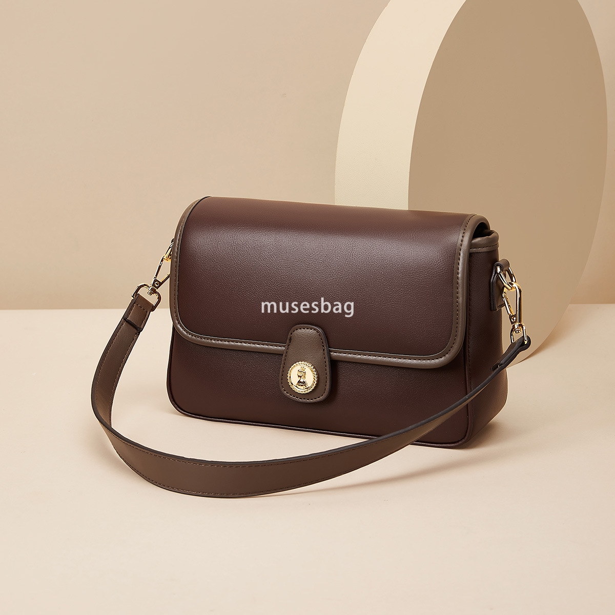 Business Commuting Daily Matching Women's Small Square Bag Versatile Fashion Crossbody Bag Single Shoulder Bag Commuting Phone Bag Women's B