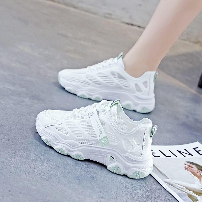 Sneakers Women Spring New Breathable Casual Outdoor Running Shoes Low Gang Fashion Versatile