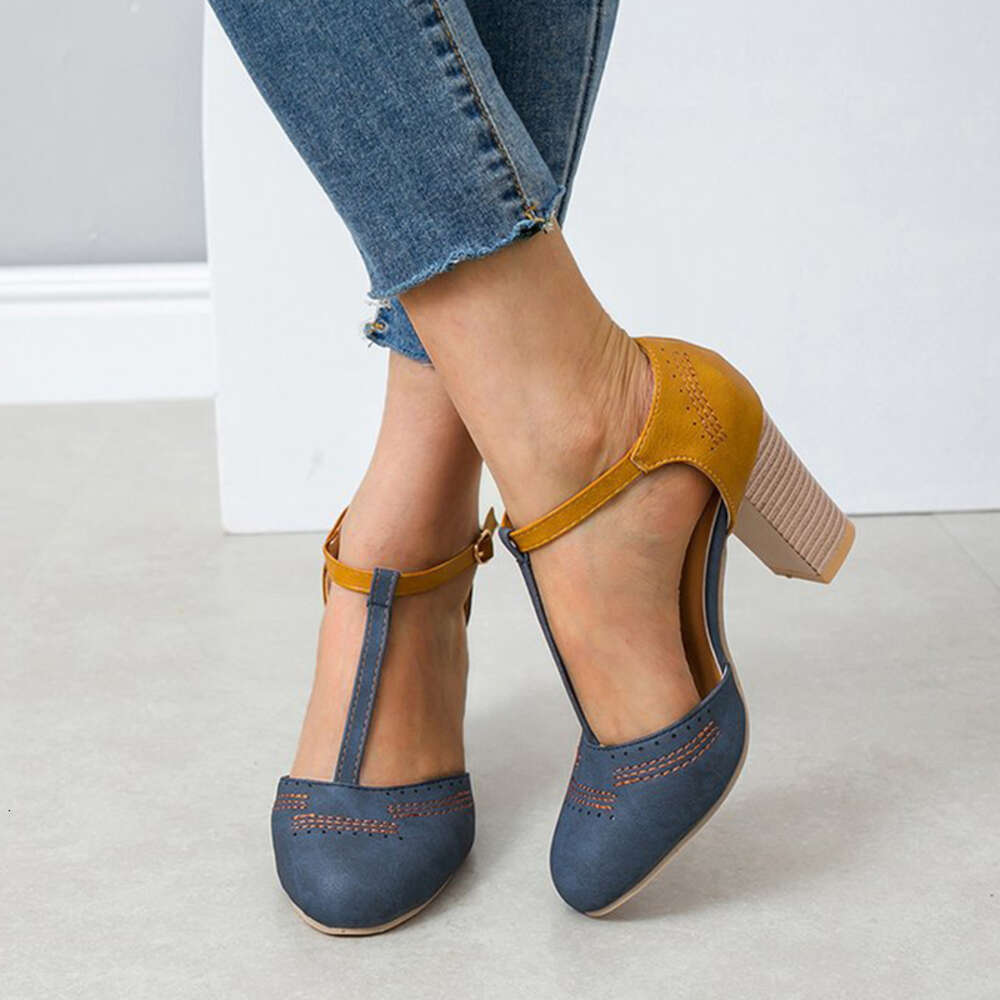 High Women S Heels Fashion Hollow Shoes For Summer Pointed Toe Mix Color Party Plus Size Ladies Pumps New Footwear Ddmysaturn