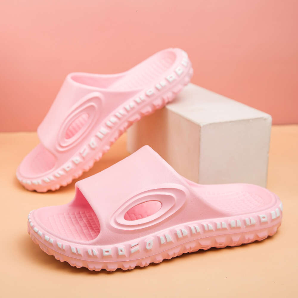 Wholesale Custom EVA Home Rubber Thick Bottom Bathroom Non-slip Slippers for Men