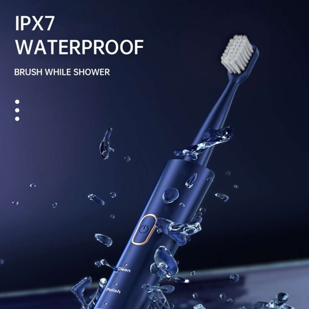 Jianpai Adult Male and Female Hollow Cup Motor Type-c Charging 5-gear Mode Sonic Electric Toothbrush F618-32