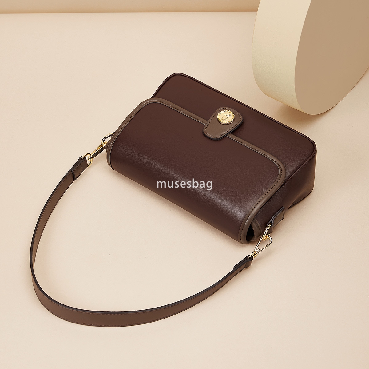 Business Commuting Daily Matching Women's Small Square Bag Versatile Fashion Crossbody Bag Single Shoulder Bag Commuting Phone Bag Women's B