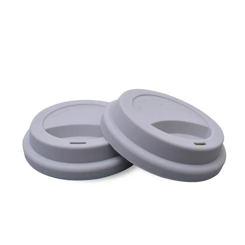 Silicone Cup Lids 9cm Anti Dust Spill Proof Food Grade Coffee Mug Milk Tea Cups Cover Seal Lids HJ6.18