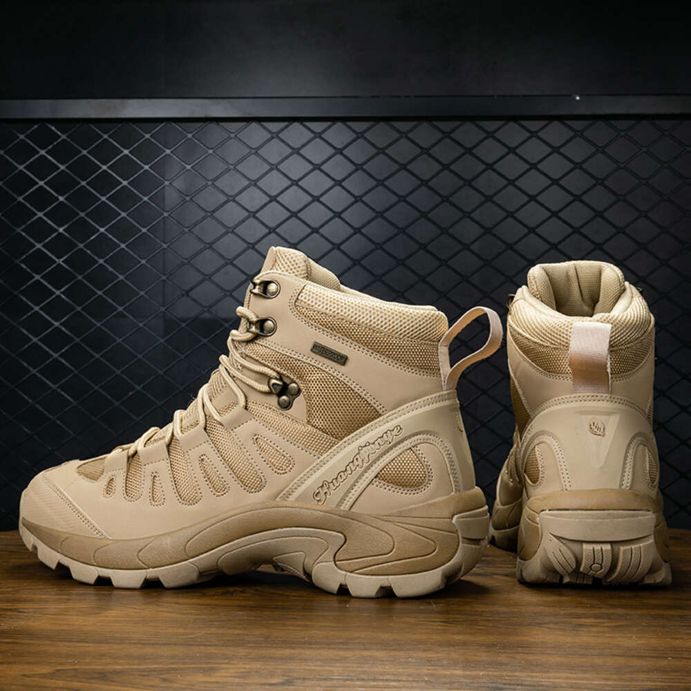 S Tactical Men Army Autumn Mens Large Size Outdoor Field Training Hiking Military Boots Work Climbing Shoes Ddmysaturn