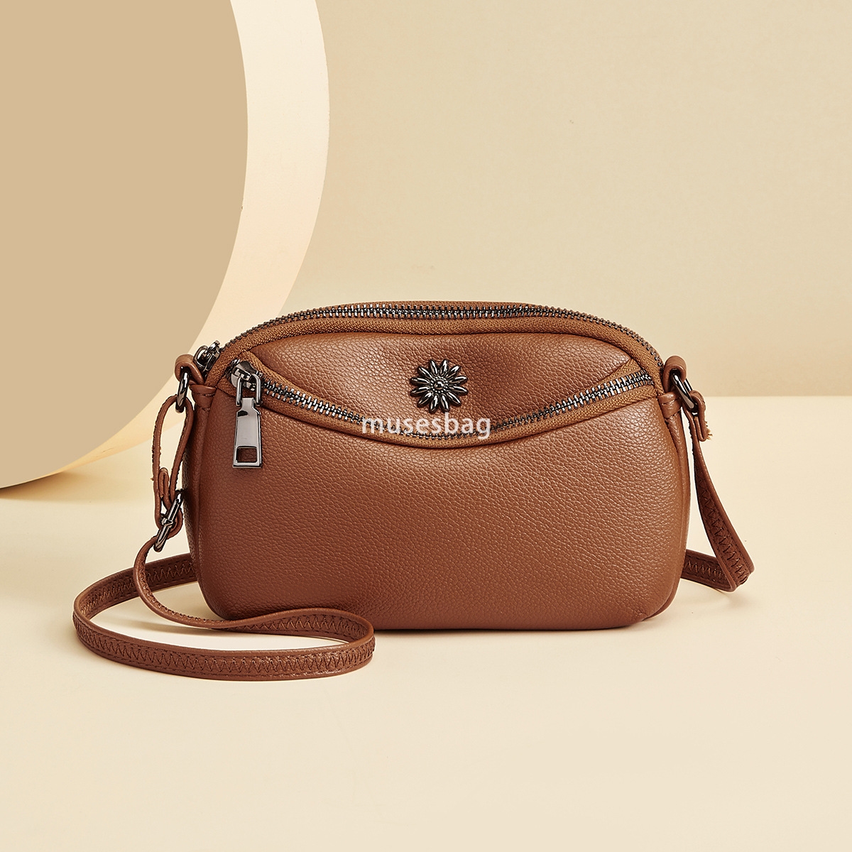 Street Trend European and American Retro Bag New Women's Bag Daily Casual Shoulder Bag Women's Crossbody Bag Fashion Versatile Mobile Bag