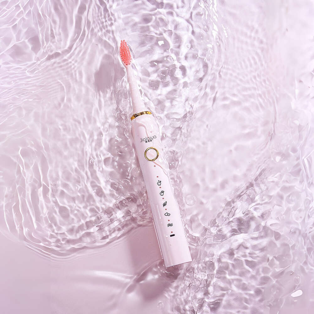 Electric wireless charging waterproof adult automatic ultrasonic toothbrush couple models F618-35