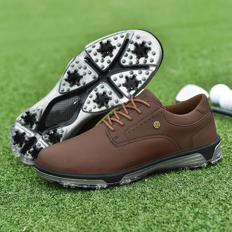 Golf Shoes waterproof Golfer Sport shoes Man Ankle Sneaker supplies Golfing Comfortable Walking Shoe Non Slip 4046 250228