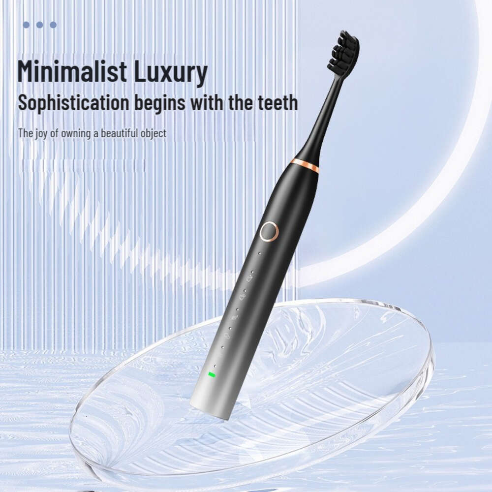 Electric wireless charging waterproof adult automatic ultrasonic toothbrush couple models F618-35