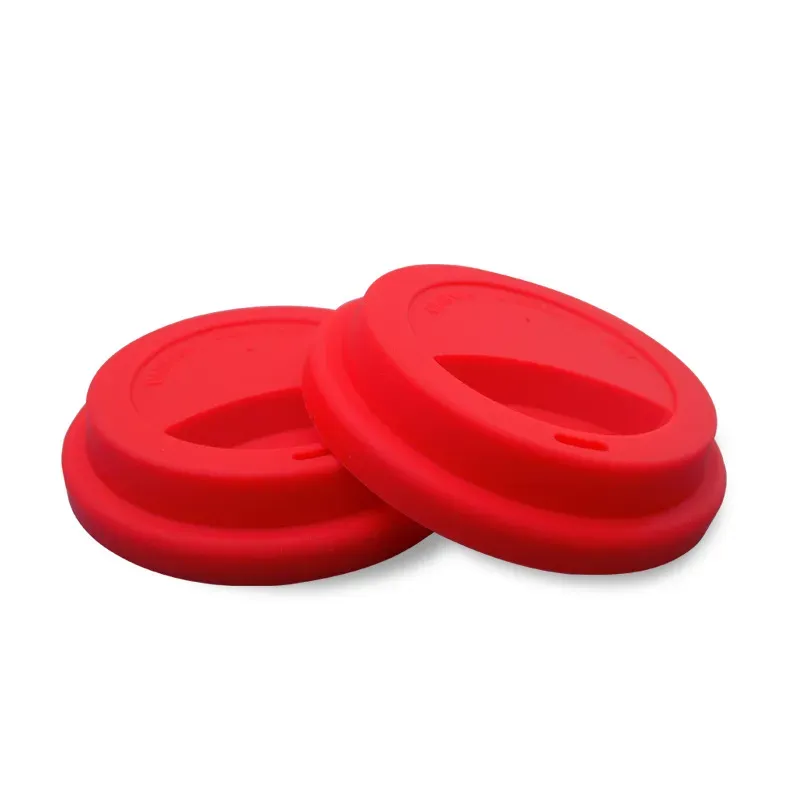 Silicone Cup Lids 9cm Anti Dust Spill Proof Food Grade Coffee Mug Milk Tea Cups Cover Seal Lids HJ6.18