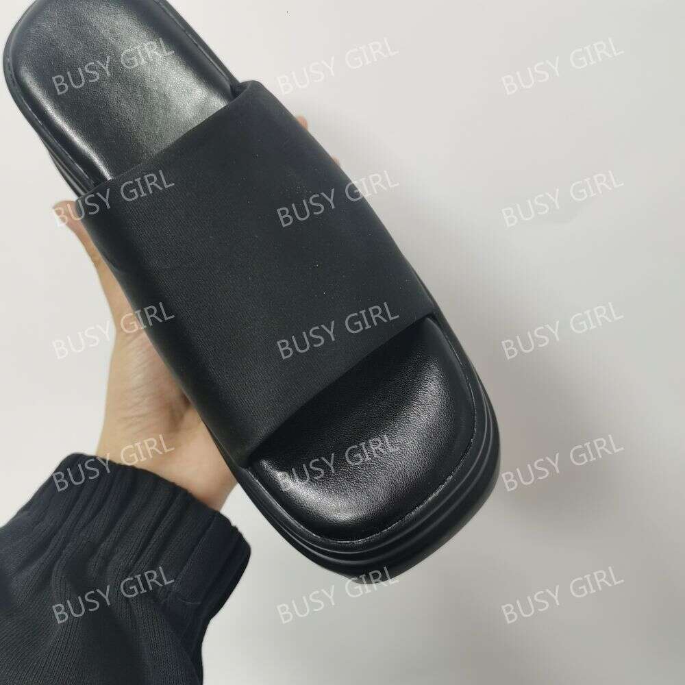 BUSY GIRL YM4609 for Women Best Selling Products 2024 Custom Slides Chunky Platform Sandals Ladies Wedge Slippers