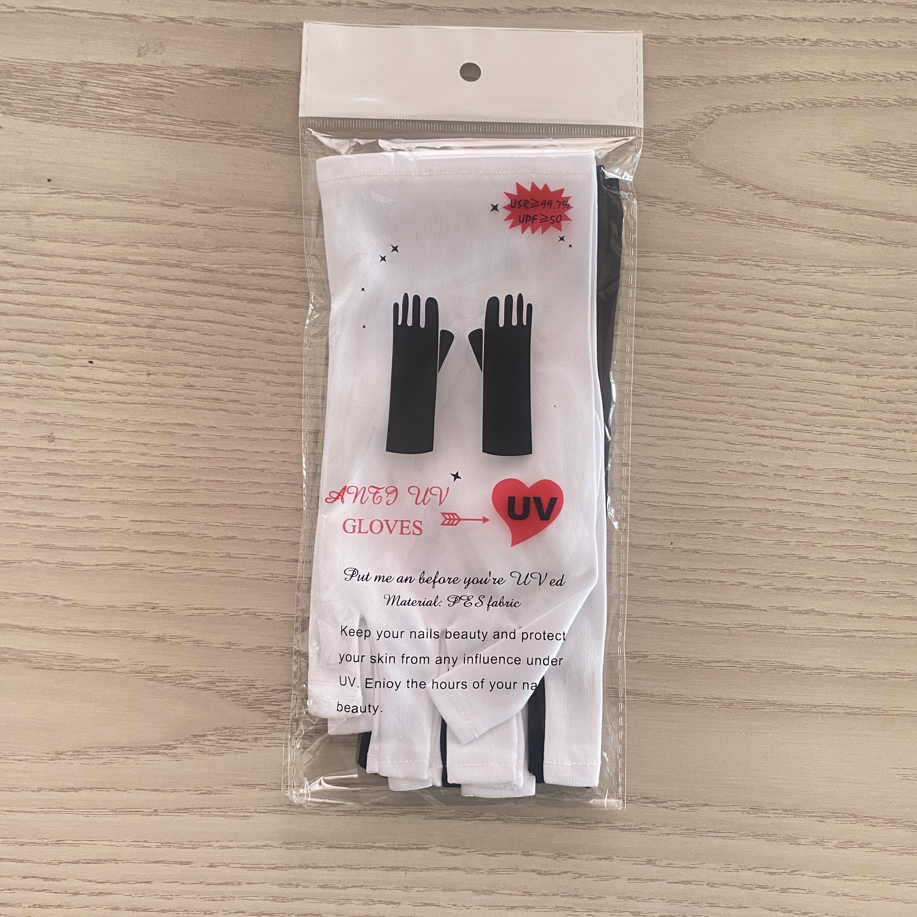 Nail gloves, sun protection gloves, phototherapy gloves, short and long styles