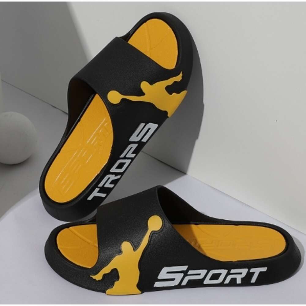 2024 Summer Thick Soles Outdoor Basketball Sports Slides Slippers for Men