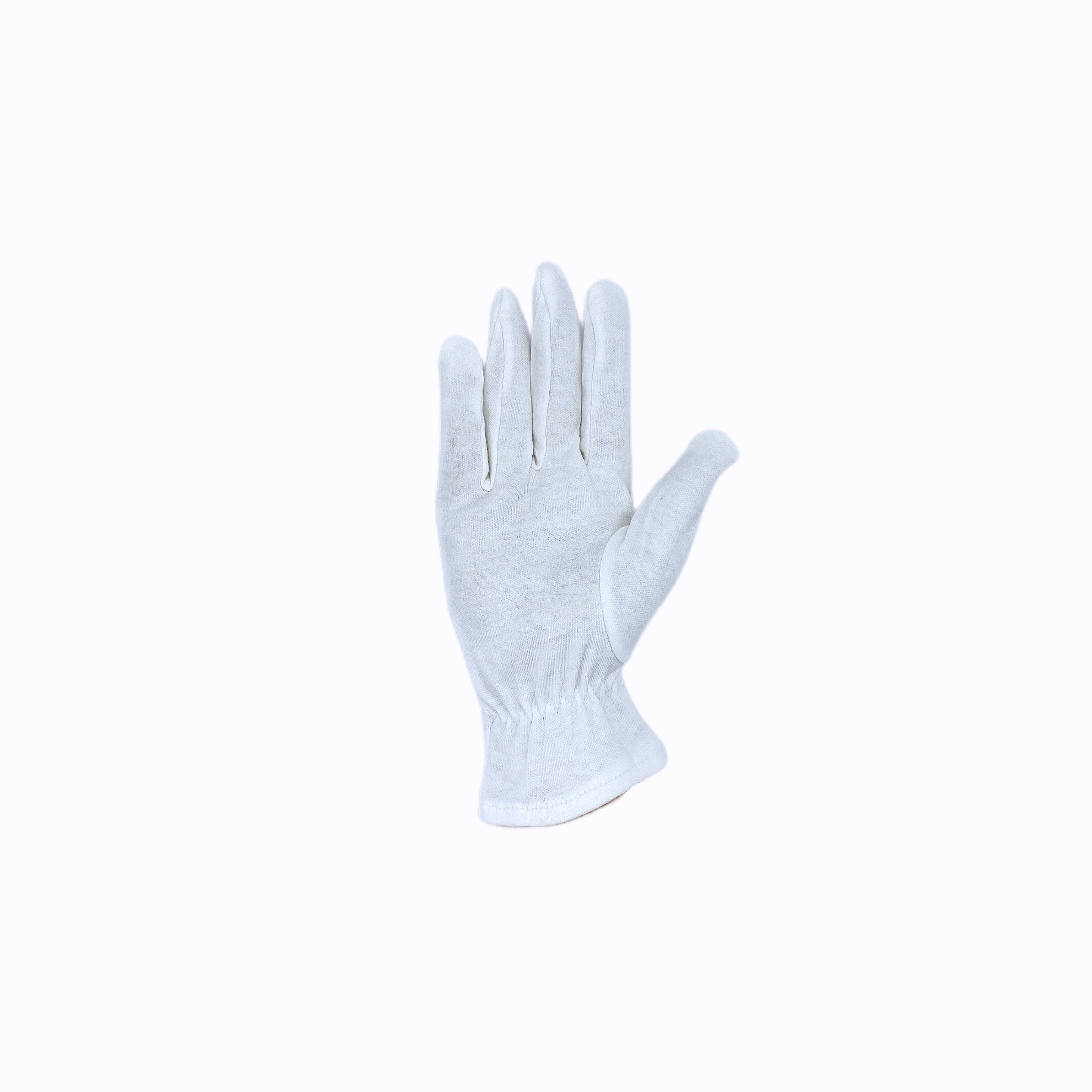 Pure cotton gloves white etiquette gloves wrist elastic thread protective gloves