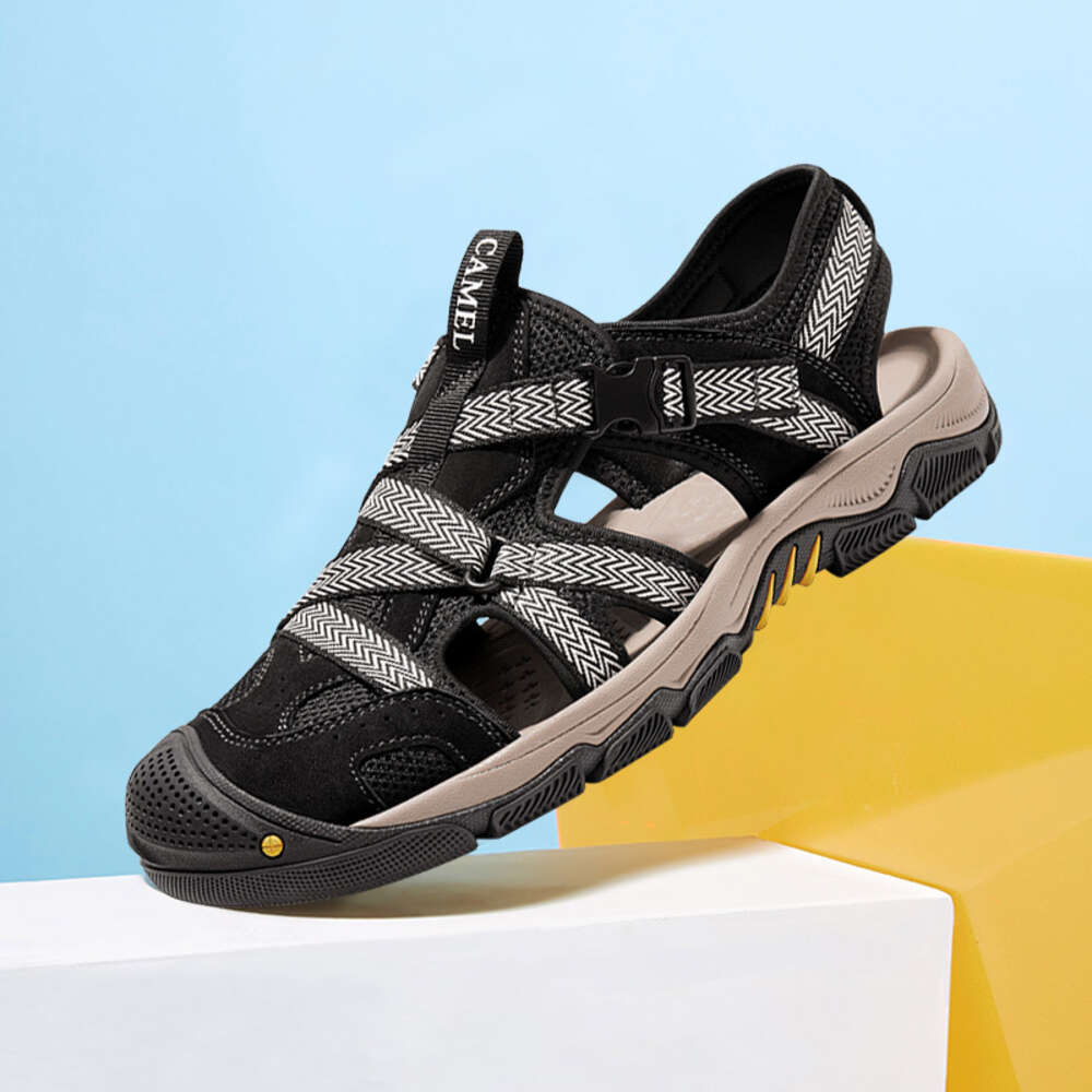 S Outdoor Men Sandals Summer New Sports Beach Shoes For Wear Resistant Non Slip Man Sandal Slippers Ddmysaturn