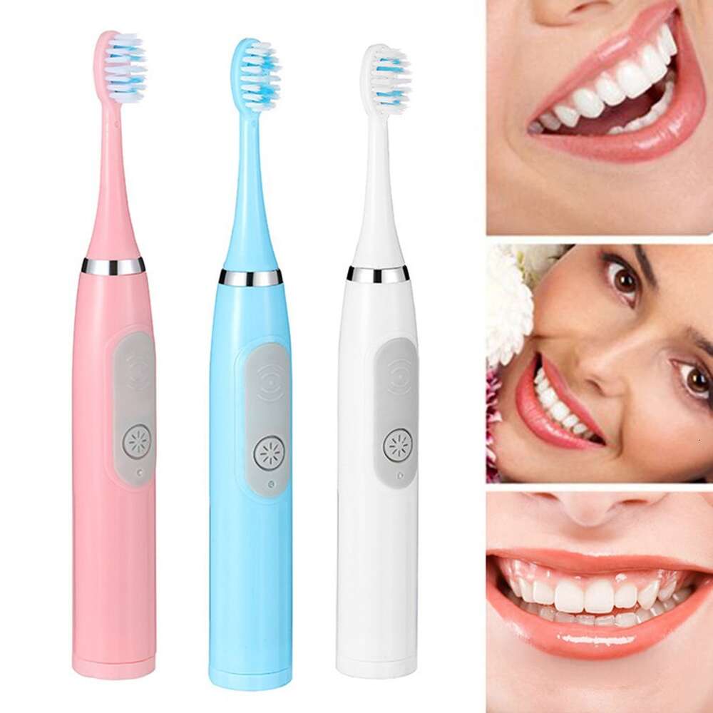 Sonic Toothbrush For Adult Household Ultrasonic Waterproof Automatic Couple Electric Tooth brush With Brush Head F618-11