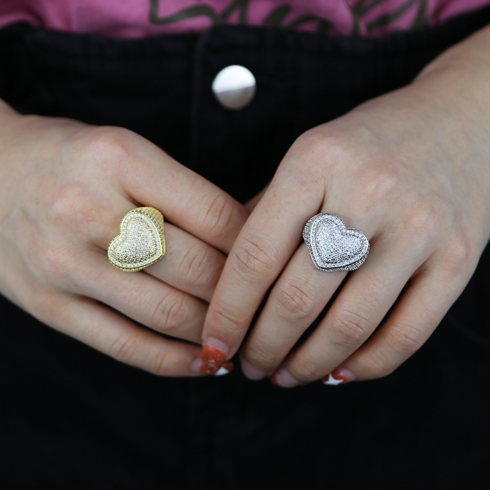 Stunning 2024 White Gold Cubic Zirconia Bridal Wedding Ring Band