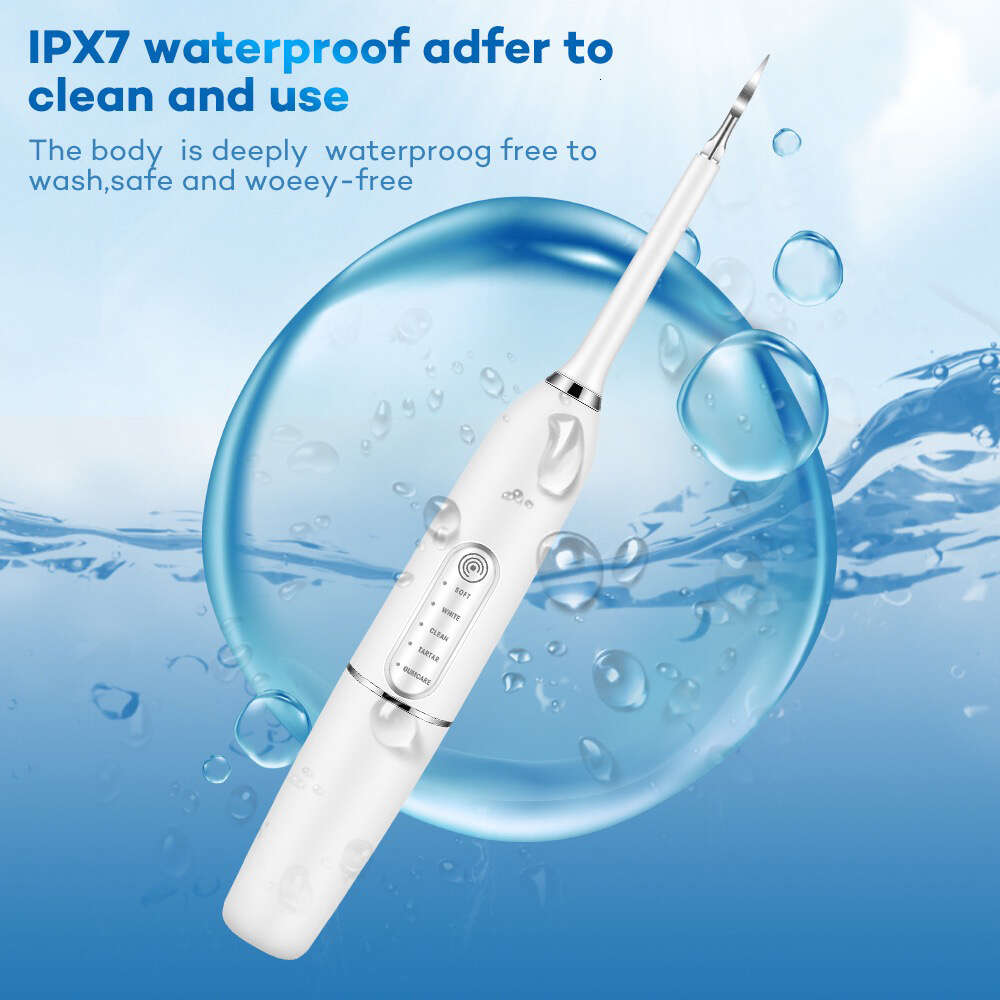 Electric Toothbrush 5 Gear Modes Wireless Plaque Organic Whitening Kit Calculus Scaler Dental Mirror for Teeth F618-30