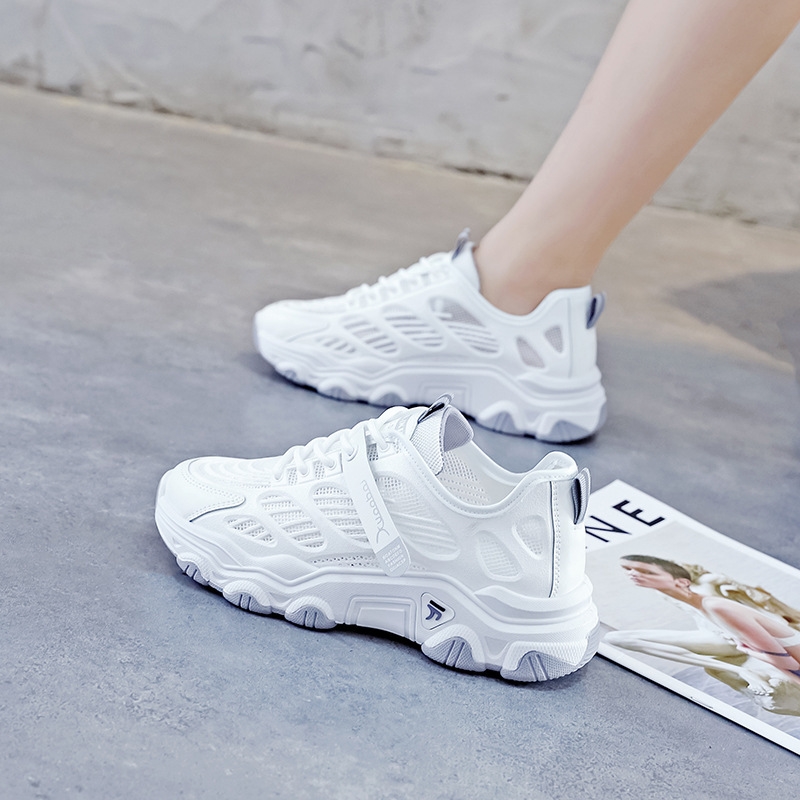 Sneakers Women Spring New Breathable Casual Outdoor Running Shoes Low Gang Fashion Versatile
