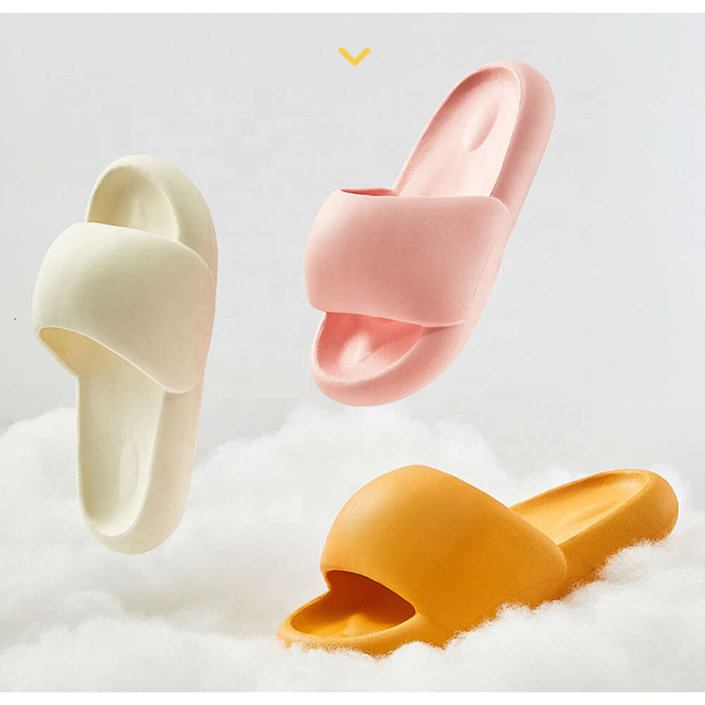 Unique EVA 3.5cm Thick Sole Extra Soft Comfort Cloud Summer Designer New Ladies Pillow Slippers Women
