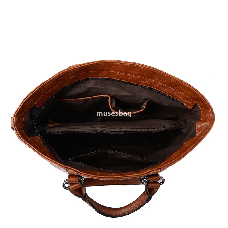 Designer Women's High Quality Classic Versatile Bag New European and American Fashion Soft Leather Large Capacity Tote Bag Single Shoulder Handba
