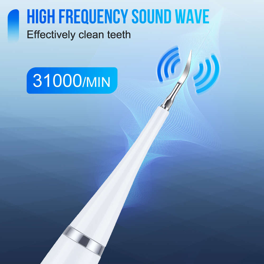 Electric Toothbrush Sonic Dental Teeth Whitening Kit Tooth Whitener Calculus Tartar Remover Tools Cleaner Stain Oral Care F618-30