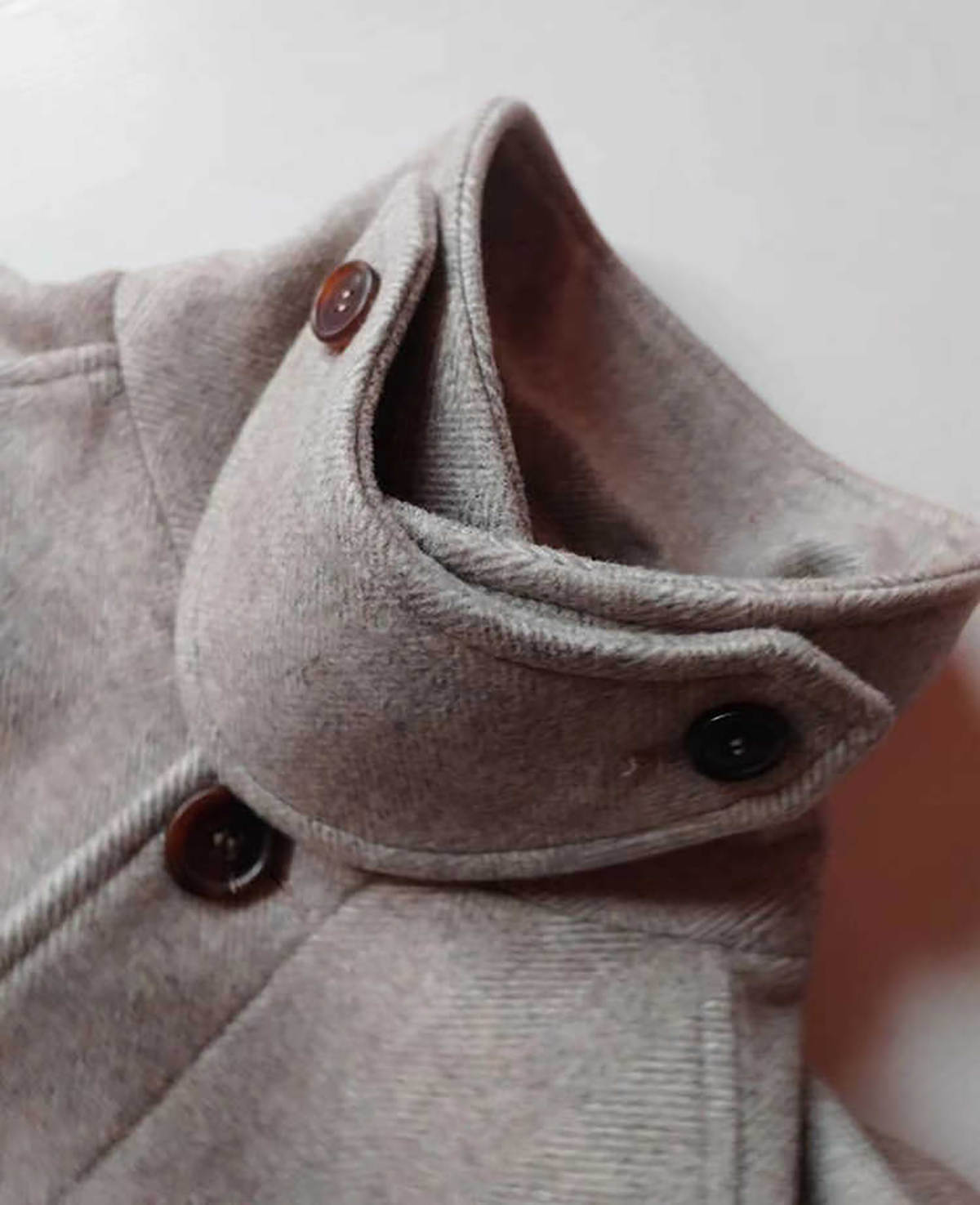 Winter Thick Men's Long Coat Woolen Double Breasted With Belt Custom Made Jacket Tuxedos