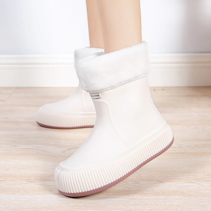 Outdoor Non-slip rain Parent-child Fashion Waterproof Rain Boots Men and Women Special for School on Rainy Days 2