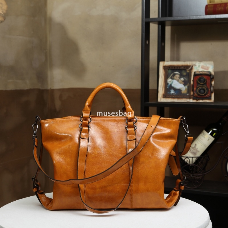 European and American women's high-end and fashionable large capacity bag classic retro handbag Amazon multifunctional single shoulder tote bag