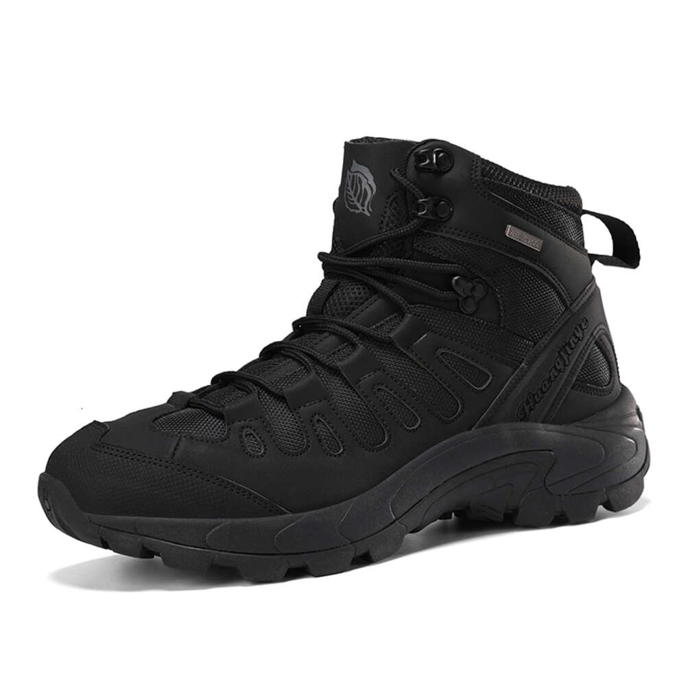 S Tactical Men Army Autumn Mens Large Size Outdoor Field Training Hiking Military Boots Work Climbing Shoes Ddmysaturn