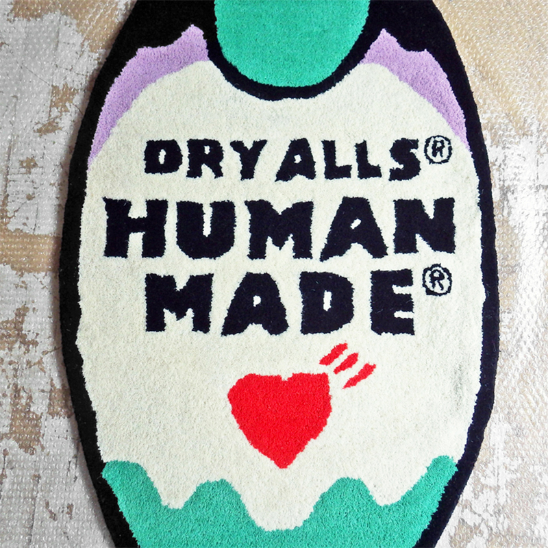 Home Furnishings Art Carpet Human Made Classic Duck Shape Rug Parlor Bedroom Playroom Hypebeast Collection Handtufted Trending Floor Mat Supplier