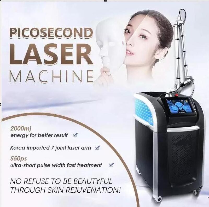 Effective Pico laser skin rejuvenation tattoo removal machines Picosecond laser pigmentation remove freckles removal laser freckles removal beauty equ